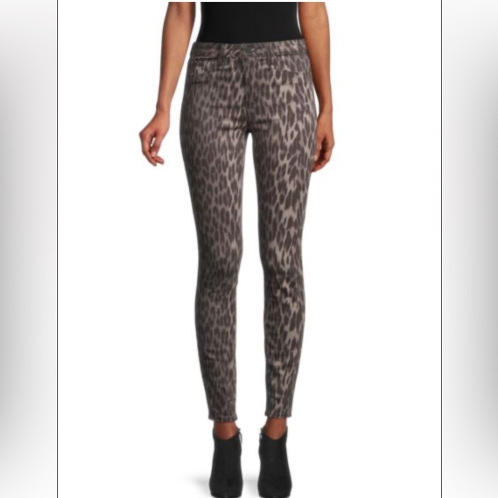 L'AGENCE | Marguerite Leopard-Print Ankle-Cropped Pants 27